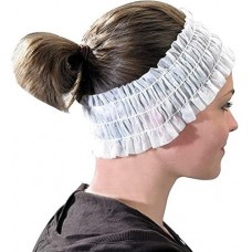 Azure Disposable White Headbands (Qty 100) Azure Disposable White Headbands (Qty 100)