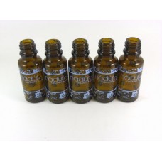 Aromatherapy 5 x brown bottle 20ml
