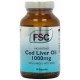 FSC-High Potency Cod Liver Oil 1000mg-90 Capsules